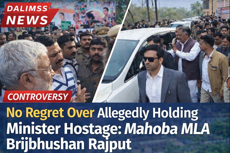 Mahoba MLA Brijbhushan Rajput Defends ‘Hostage’ Remark, Says Action Was for Public Issues