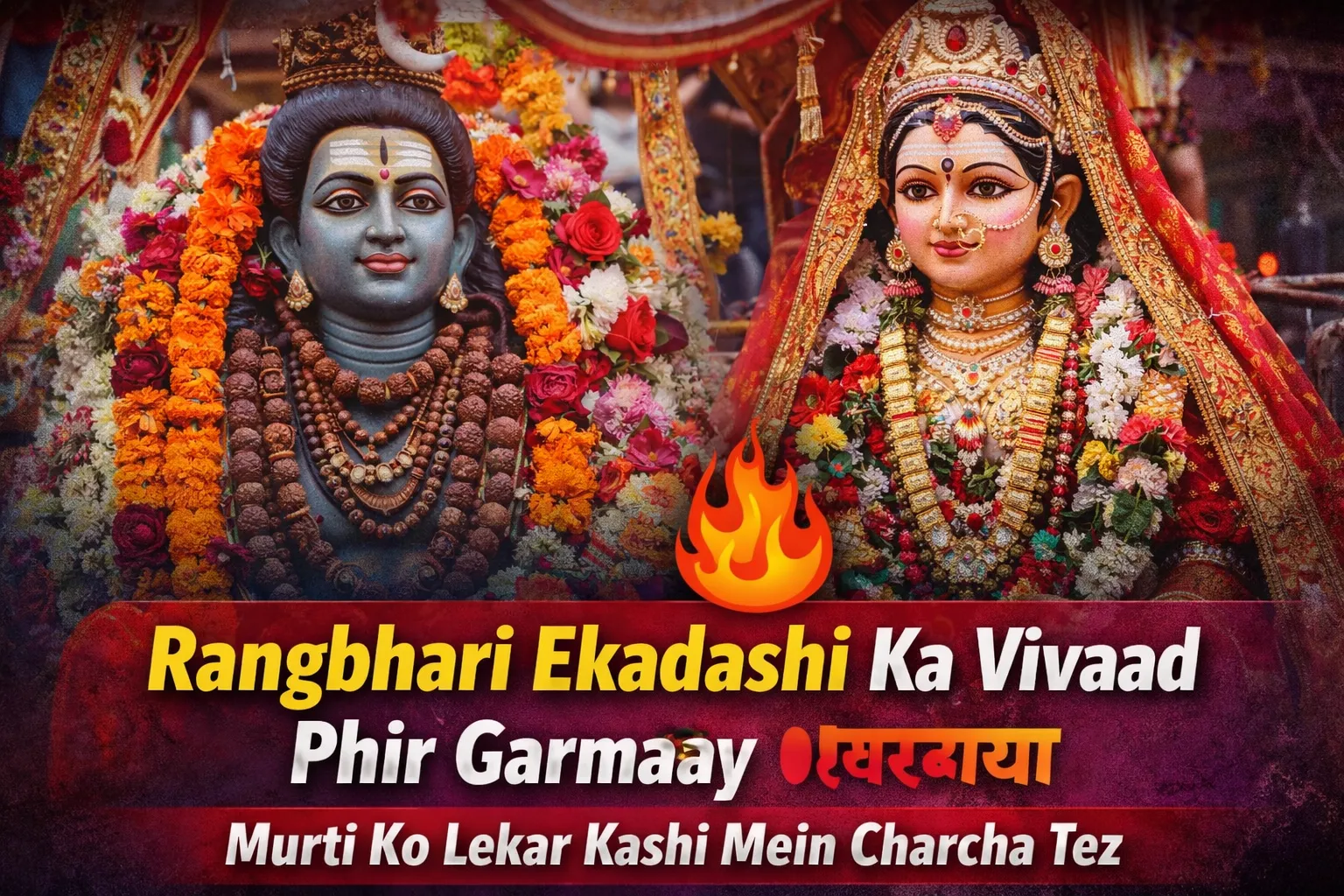 Rangbhari Ekadashi Idol Controversy Resurfaces in Varanasi as Festival Nears