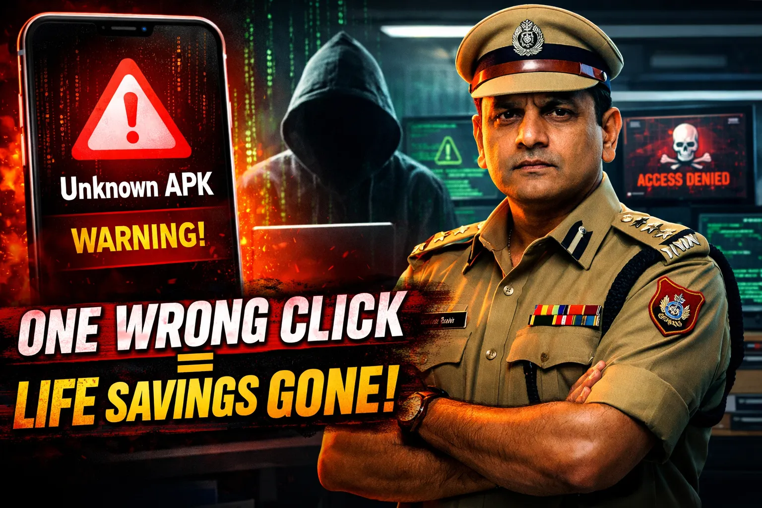 ACP Vidush Saxena Warns Varanasi Residents: “One Wrong Click Can Cost a Lifetime of Savings”