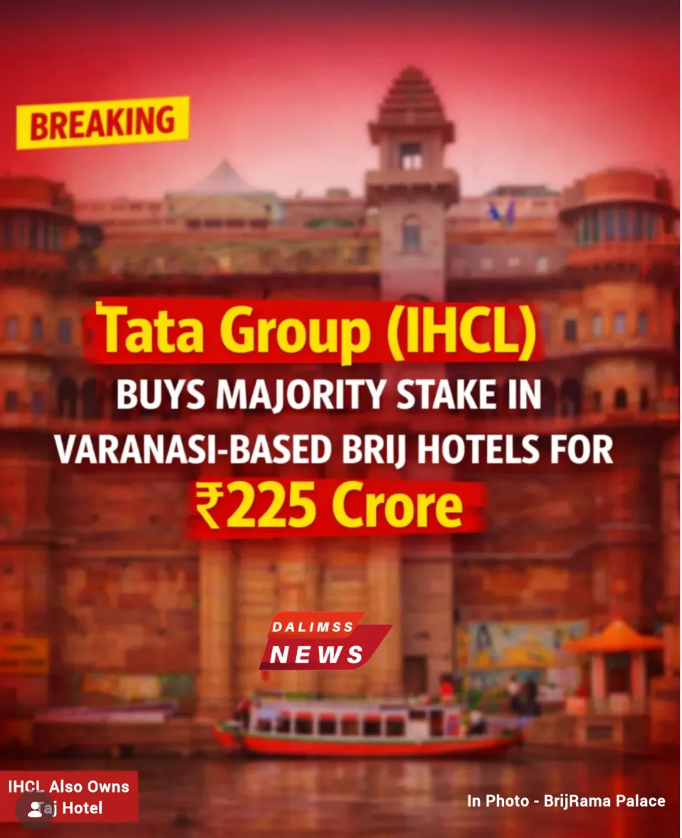 IHCL Acquires Majority Stake in Brij Hotels, Bolstering Luxury and Spiritual Tourism Portfolio