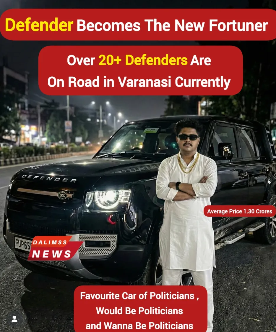 Varanasi’s New ‘Power’ Ride: Land Rover Defender Takes Over the Streets