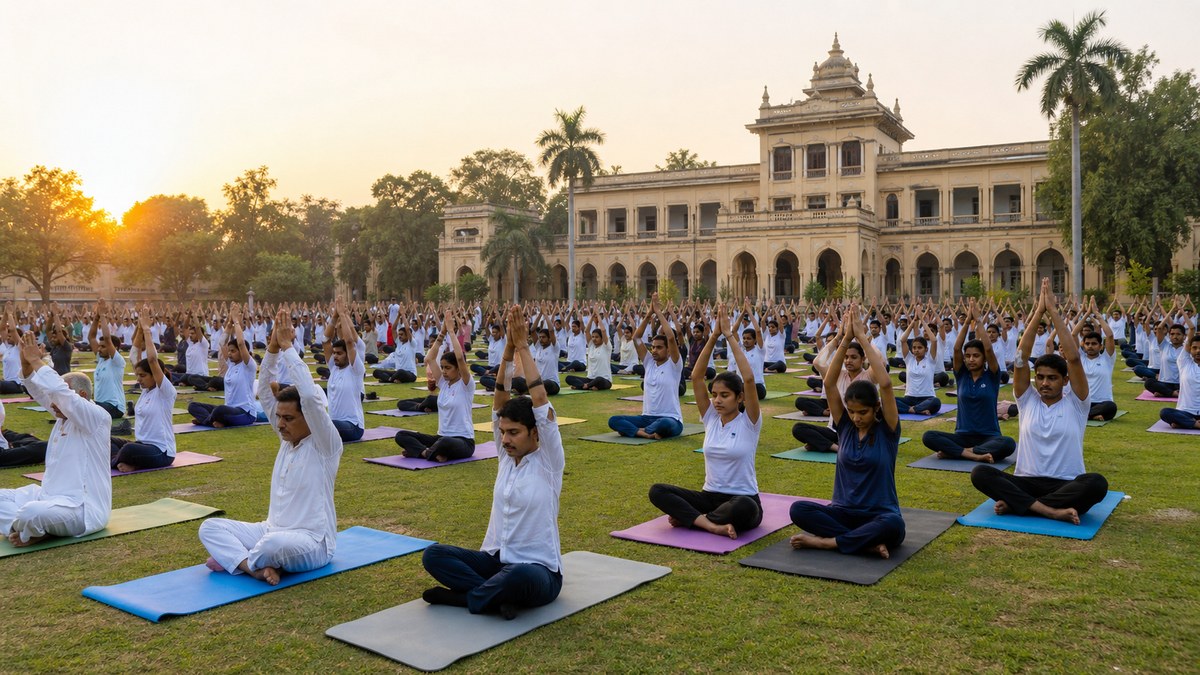 BHU to Host Major International Yoga Day Event, Over 1,000 Participants Expected at Malaviya Bhavan