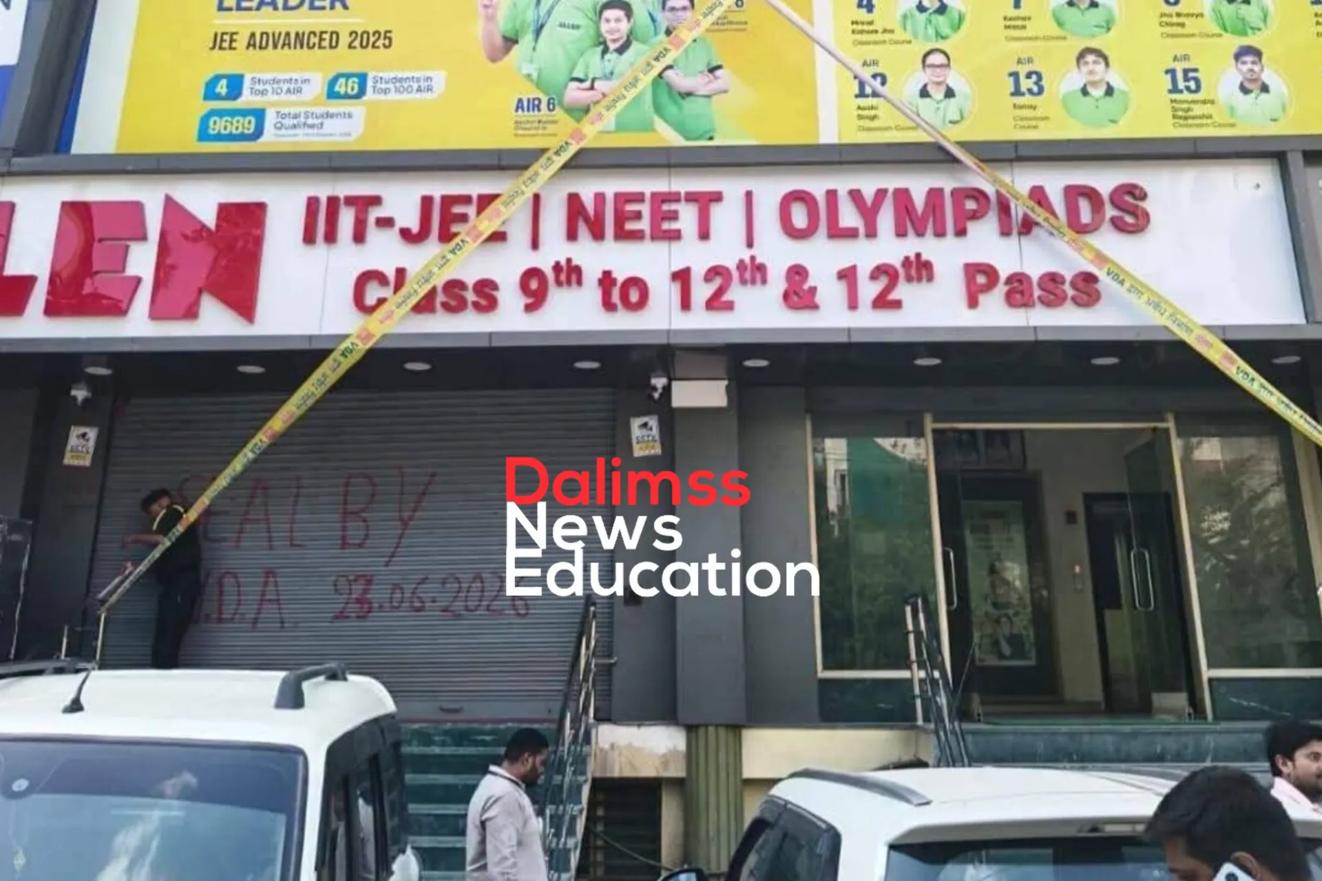 Varanasi Allen Coaching Institute Sealed as VDA Cracks Down After Lucknow Fire Tragedy