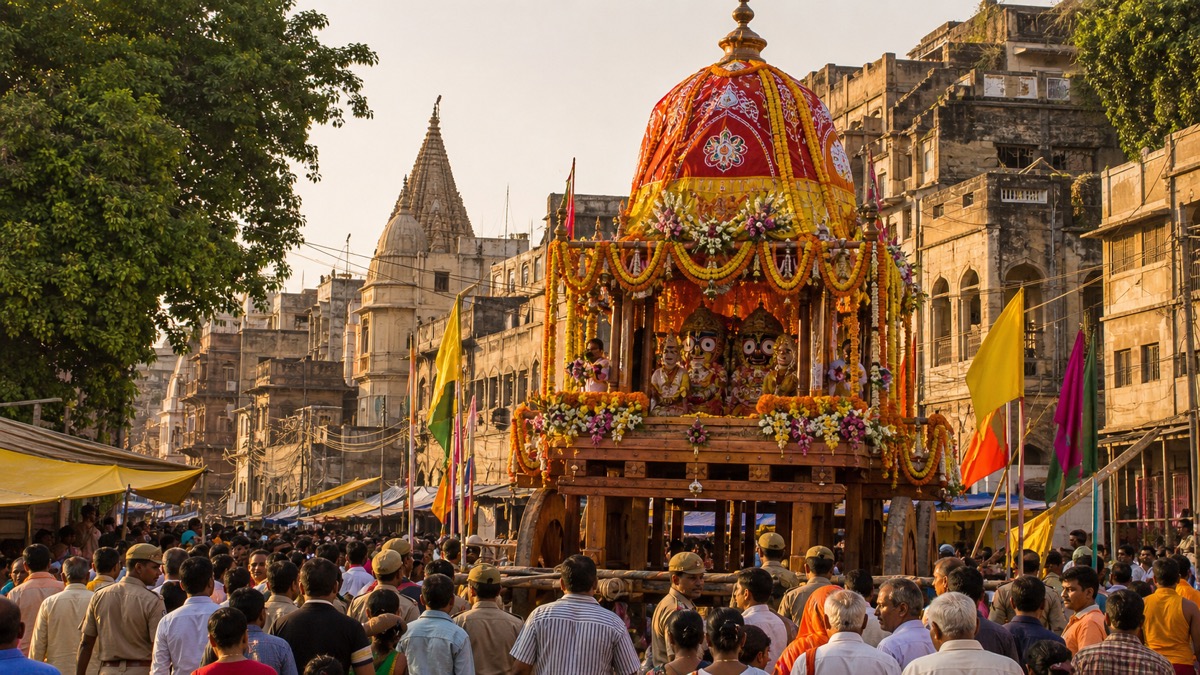 Kashi Jagannath Snan Yatra on June 29, Rath Yatra Mela From July 16