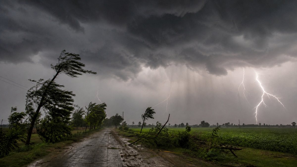 Lightning Kills Three as Storm Hits Sonbhadra and Mirzapur