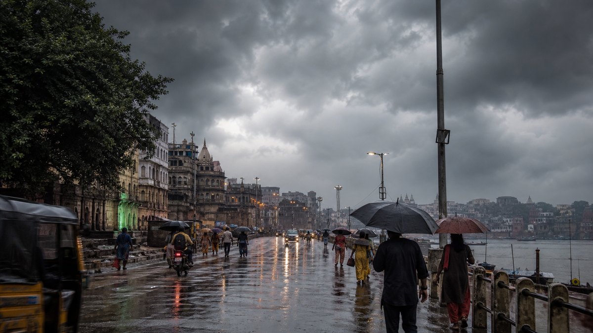 Heavy Rain and Storm Alert Issued for Varanasi and Parts of UP
