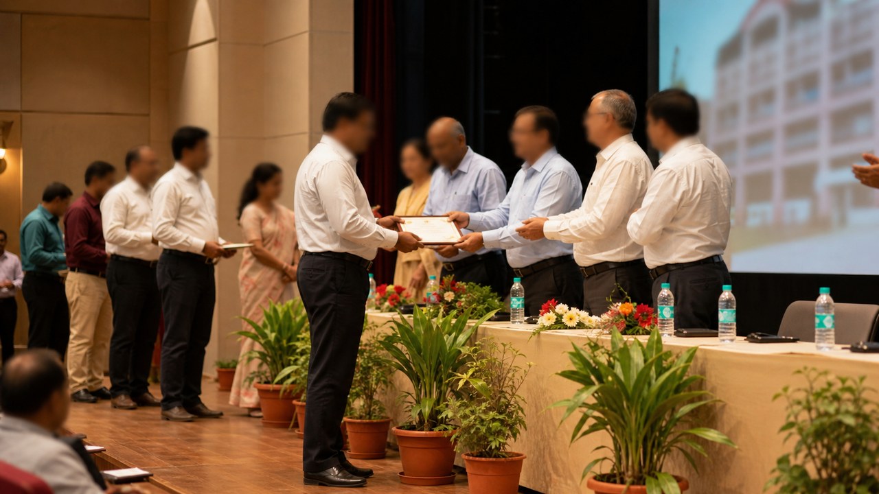 Twelve Principals Honoured At CM Yogi's Varanasi Education Event