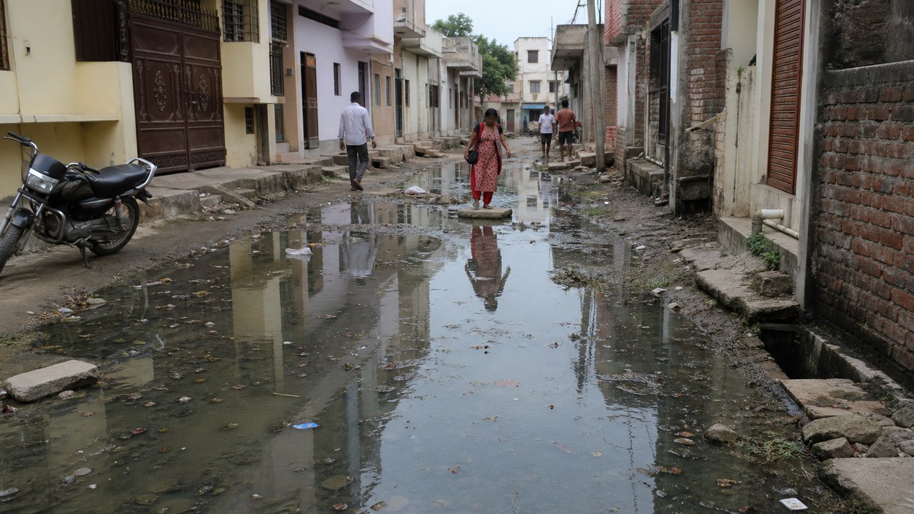 St. John's Colony In Madouli Struggles With Drainage Crisis