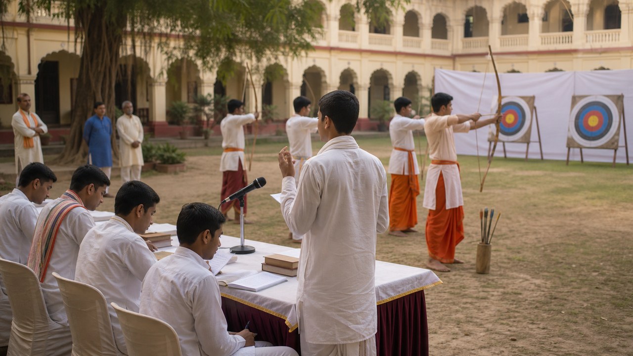 Sampurnanand Sanskrit University Holds Traditional Competitions Ahead Of Convocation