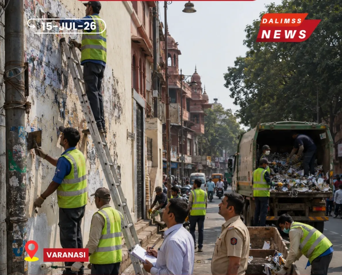 De-facing Kashi to Cost Dearly: VMC Announces Crackdown on Illegal Posters and Banners; Cost of Removal to be Recovered as Penalty