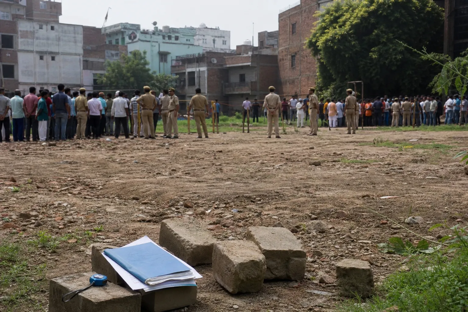 Police Intervene After Groups Clash Over Land Dispute in Varanasi