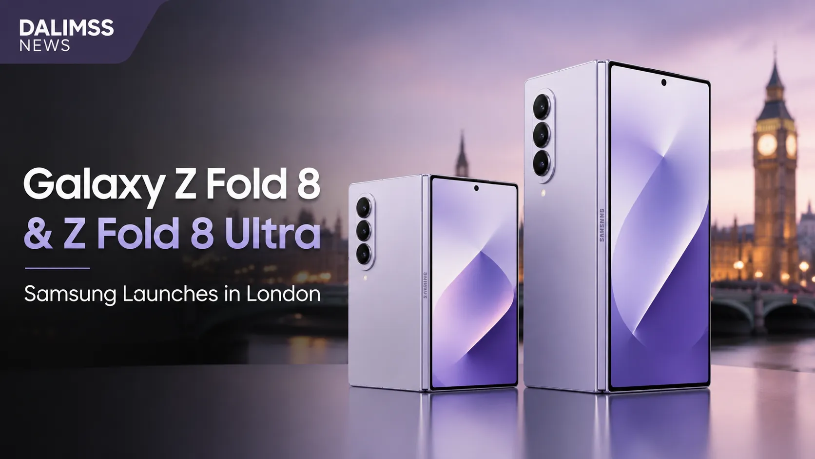 Samsung Launches Galaxy Z Fold 8 and Z Fold 8 Ultra at Galaxy Unpacked 2026