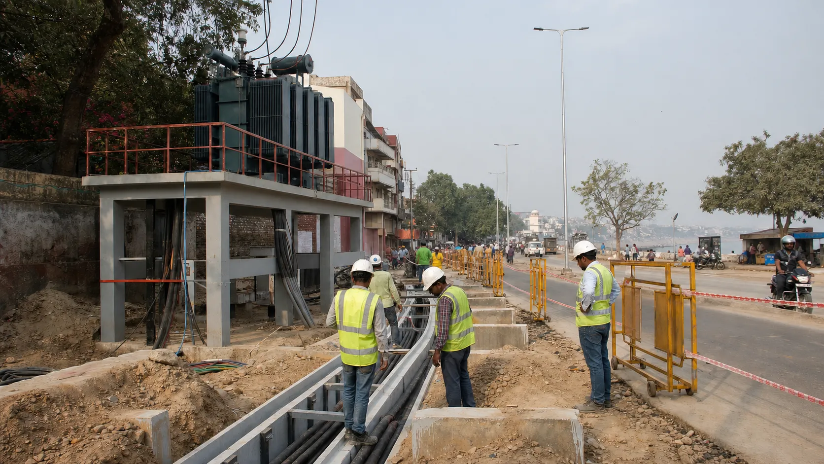 Chowkaghat–Namo Ghat Power Lines to Go Underground in Varanasi