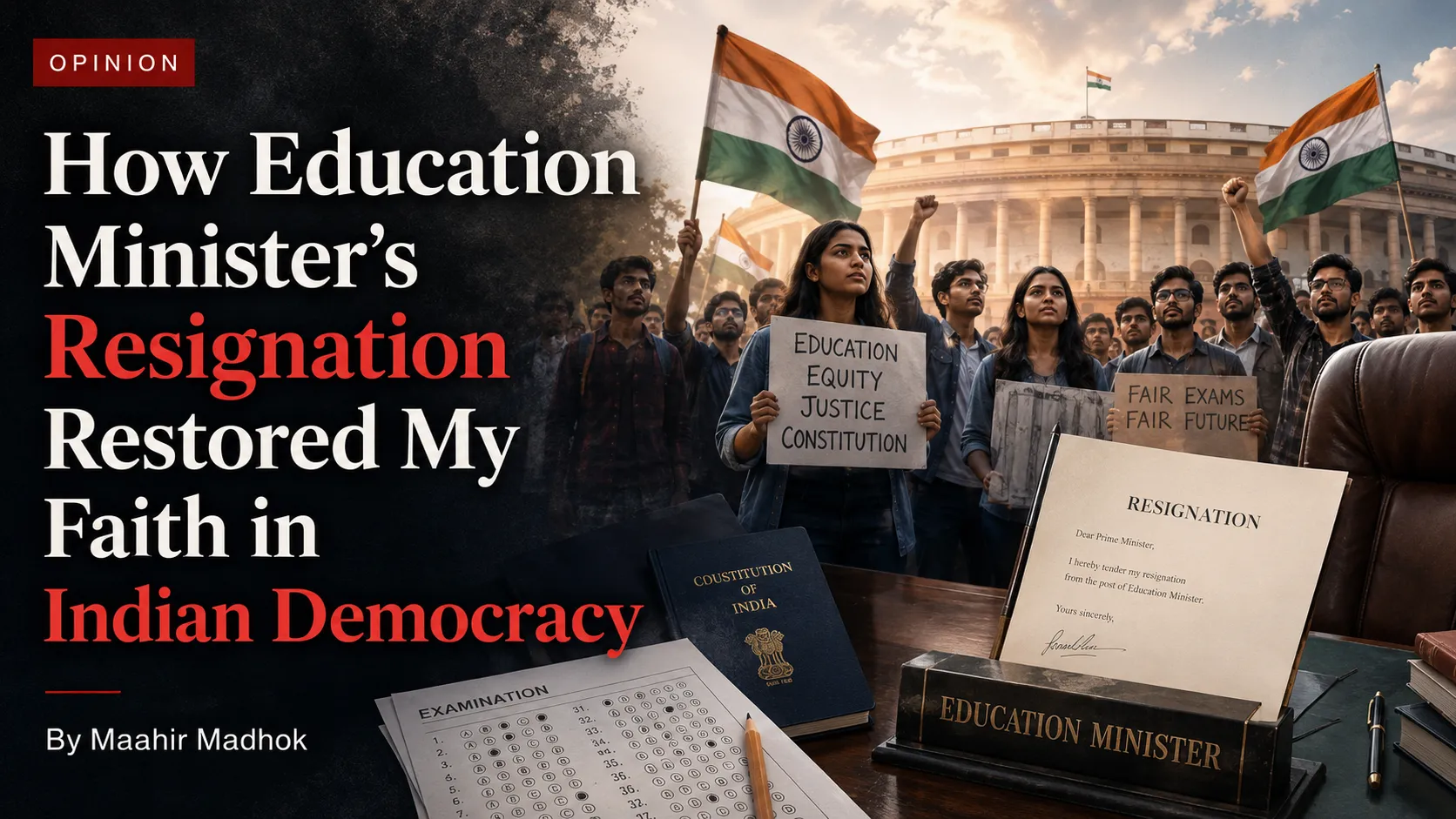 How Education Minister's Resignation Restored My Faith in Indian Democracy
