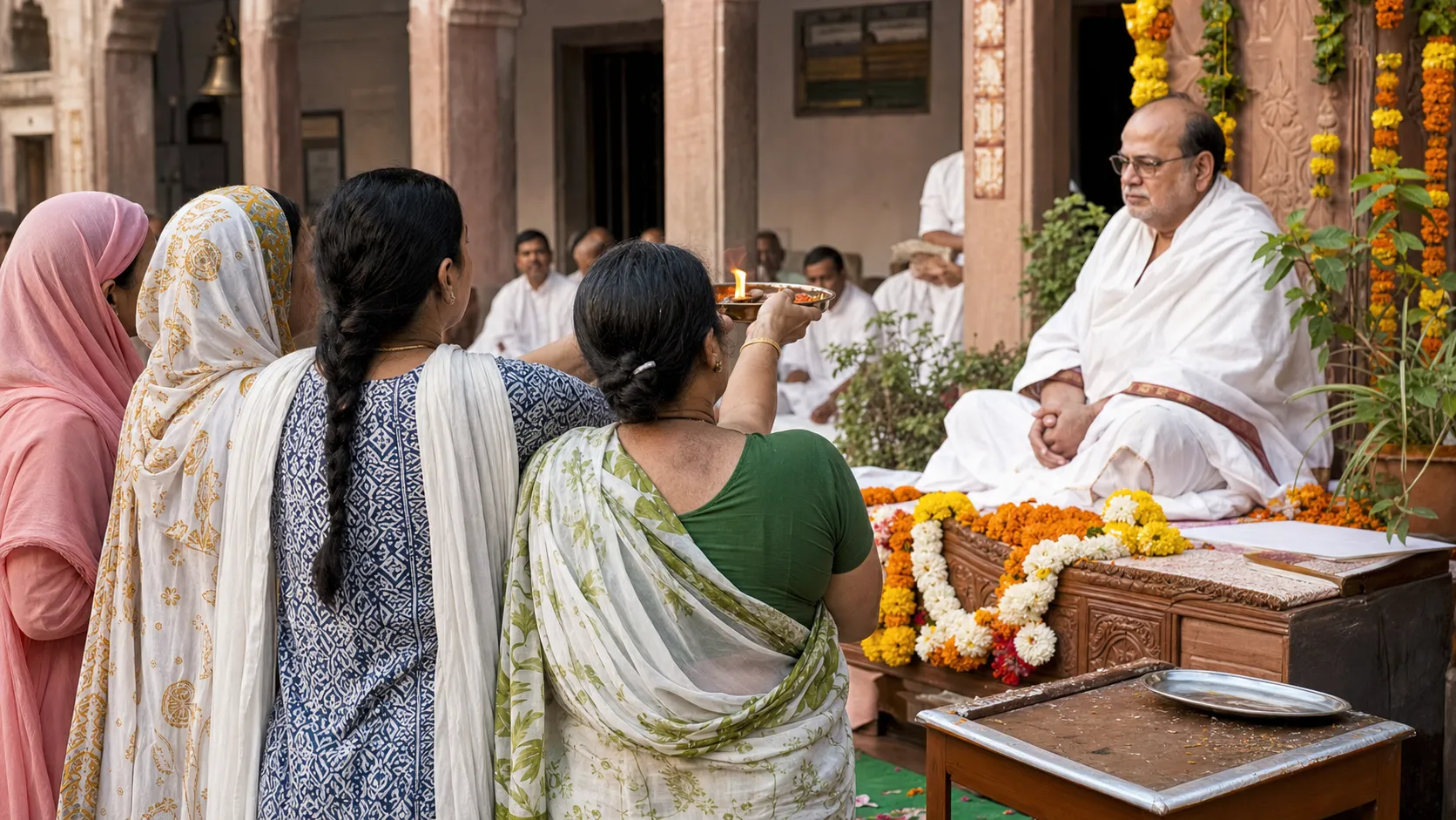 Guru Purnima At Patalpuri Mutt Draws Devotees Across Faiths