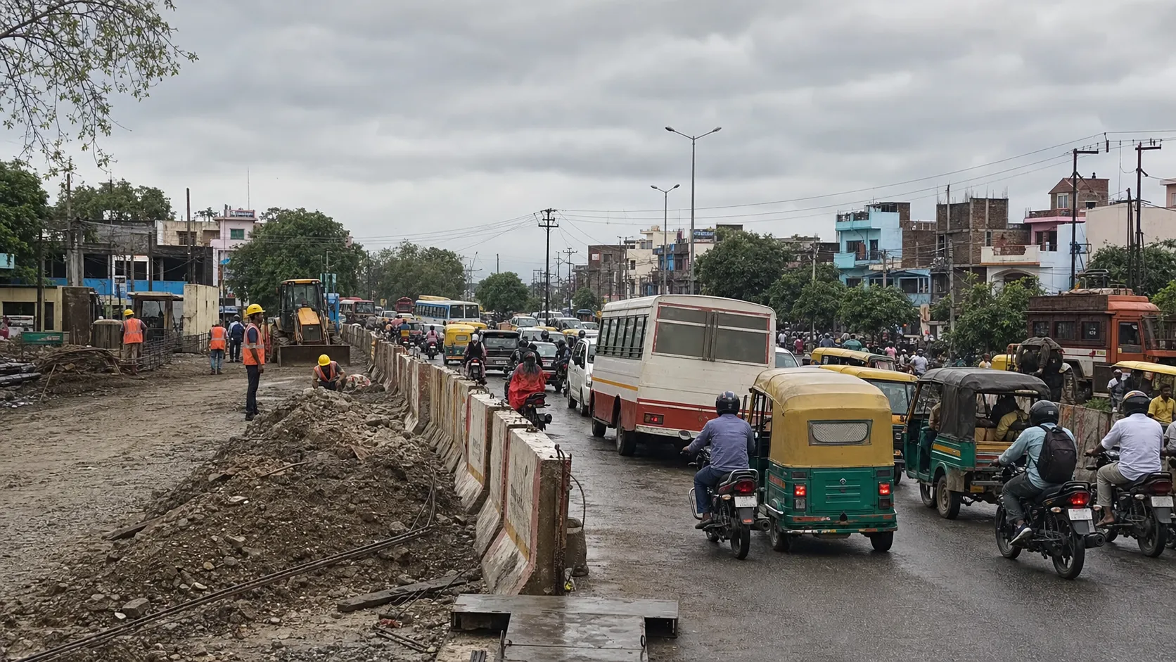 Varanasi Road Package Targets Daily Choke Points Beyond The Big Corridors