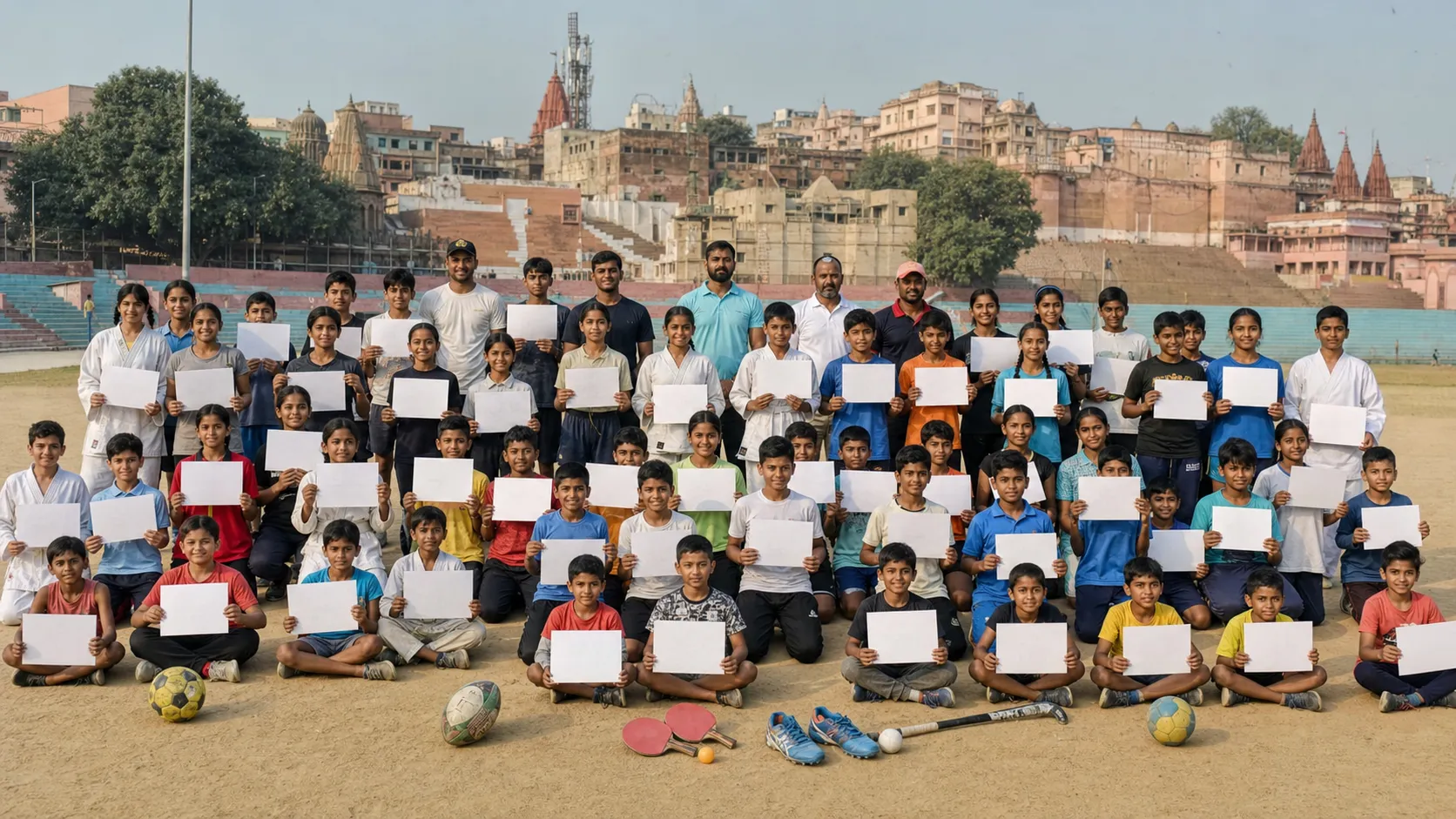 Varanasi Honours 125 Young Athletes After Seven-Sport Summer Camp