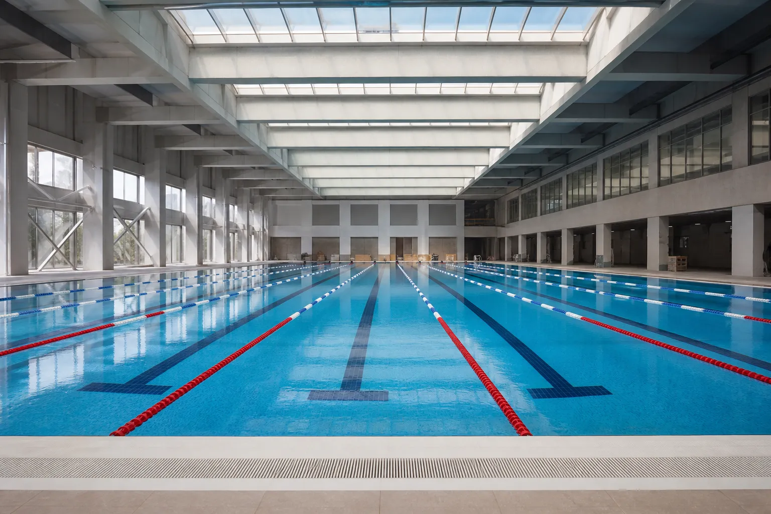 Gurugram's First Government Heated Pool Nears Completion