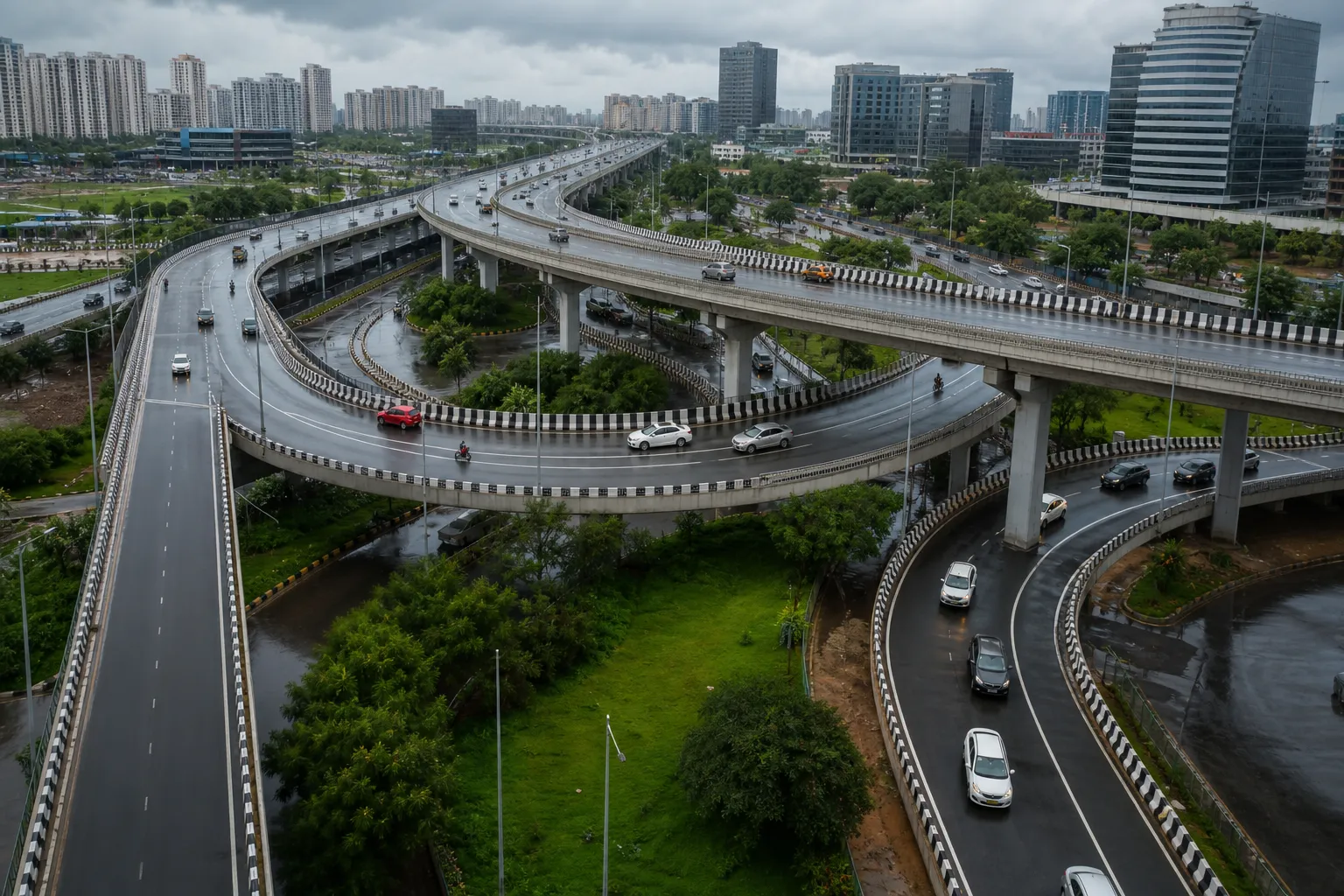 NHAI Finalises Two-Flyover Redesign for Gurugram's Rajiv Chowk