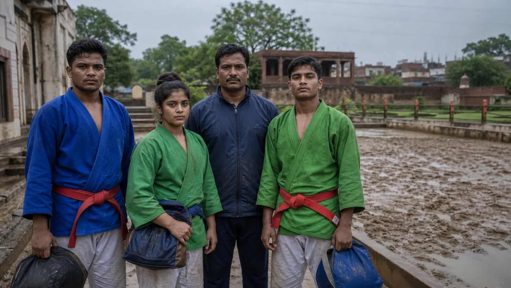 Mud Halts Training at Varanasi Akhara That Produced Asian Kurash Medallist