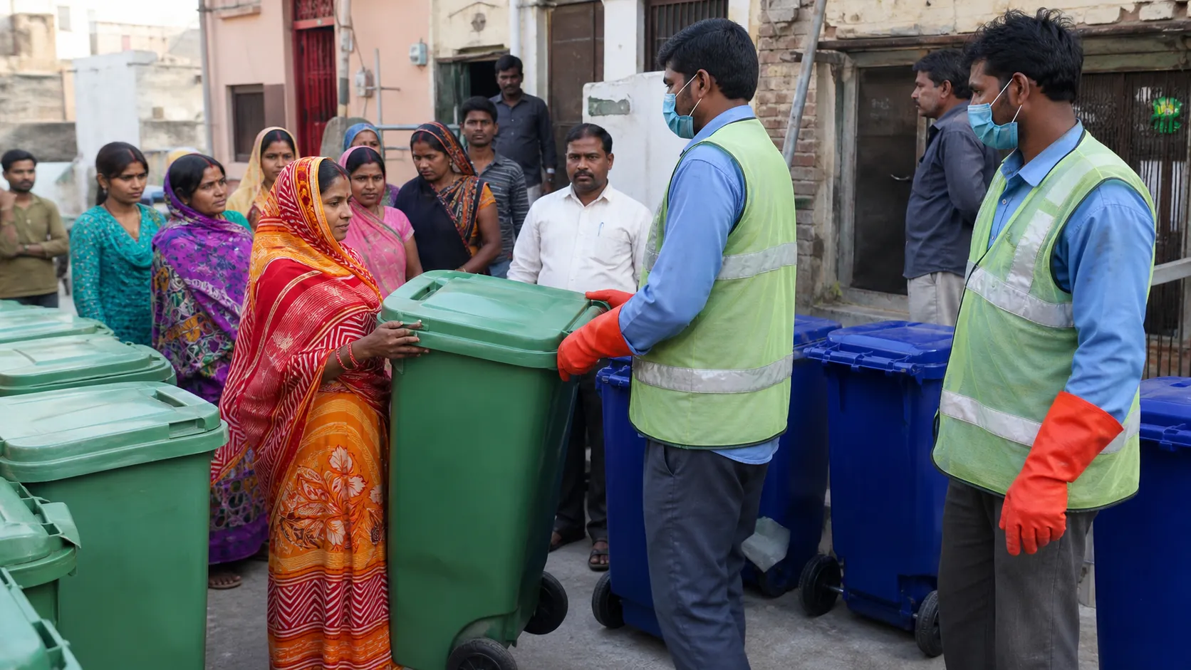 Varanasi to Give Two Colour-Coded Bins Each to Two Lakh Homes