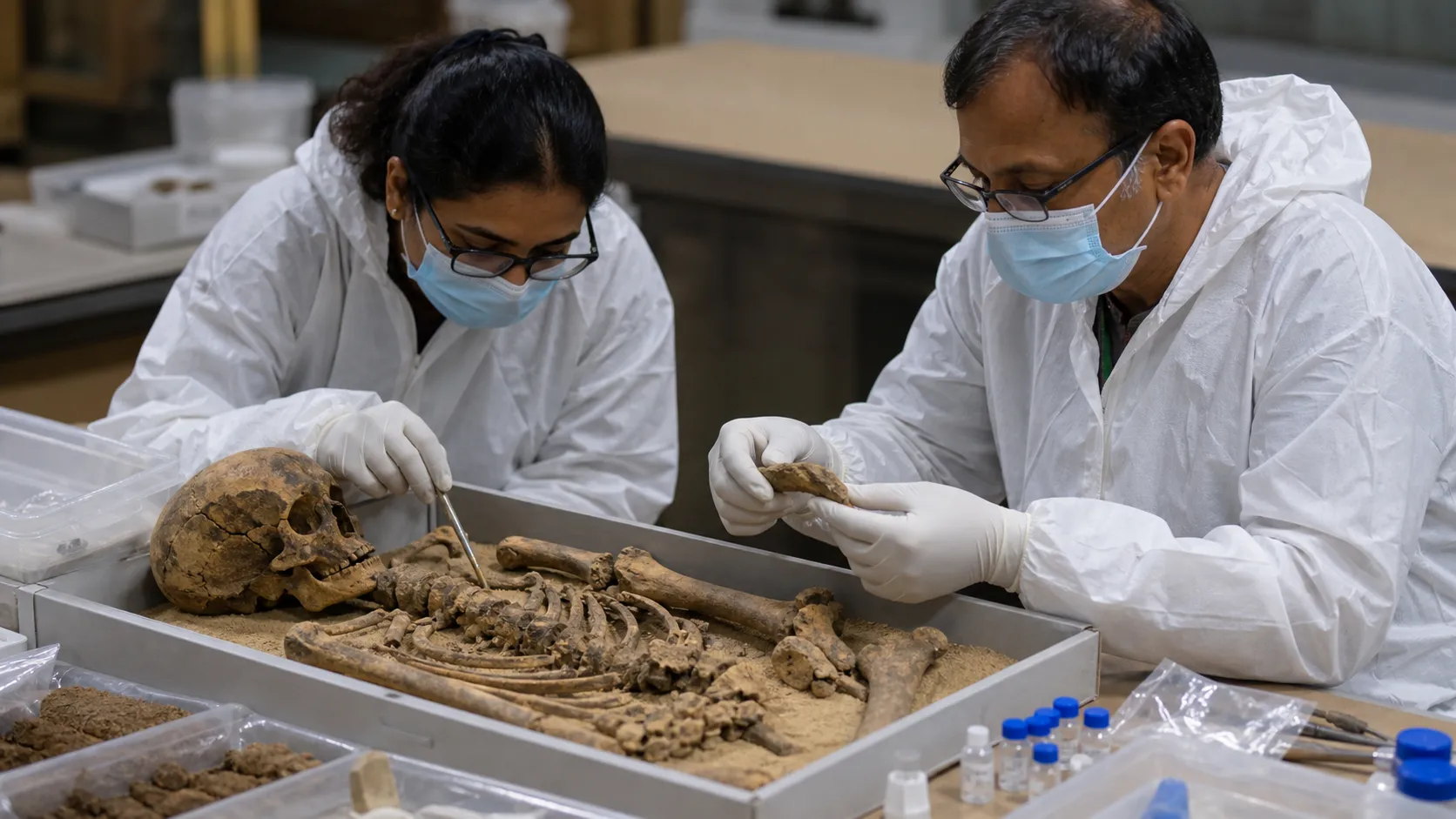 DNA Study of 2,800-Year-Old Rajghat Skeleton May Reframe Ancient Kashi