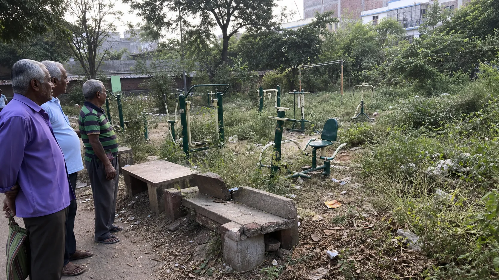 Badshahbagh Residents Say Neglected Parks Are No Longer Safe for Children