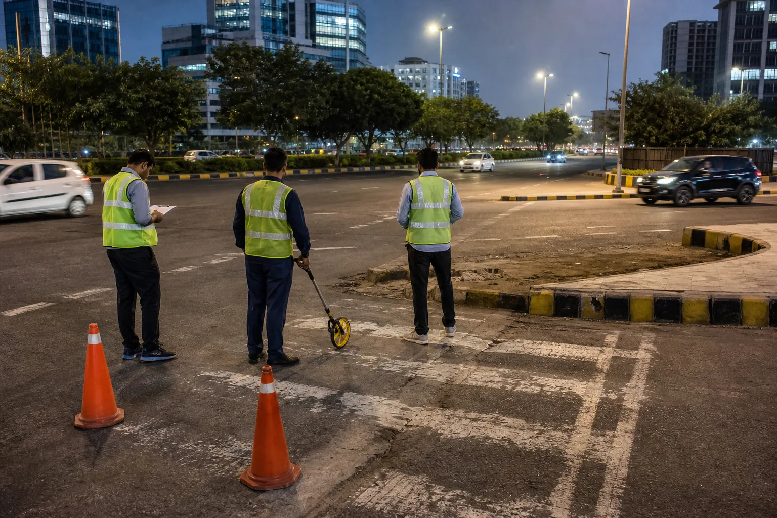 Road Audit Flags 20 Engineering Gaps at Gurugram Crash Hotspots