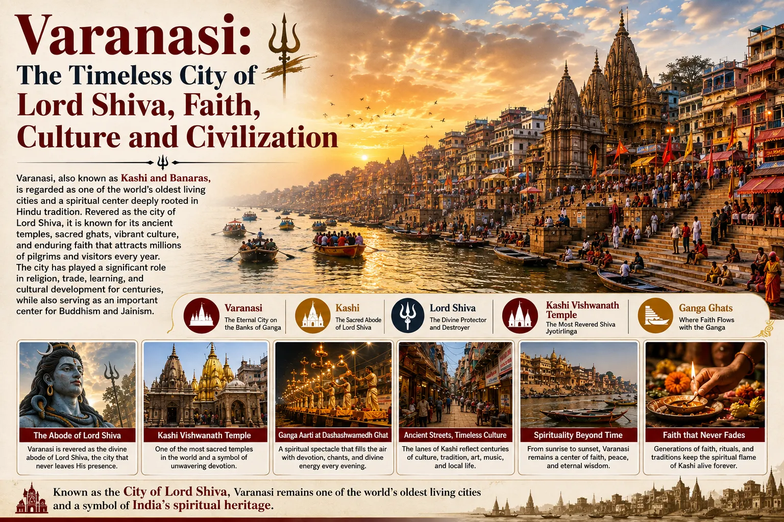 Varanasi: The Timeless City of Lord Shiva, Faith, Culture and Civilization