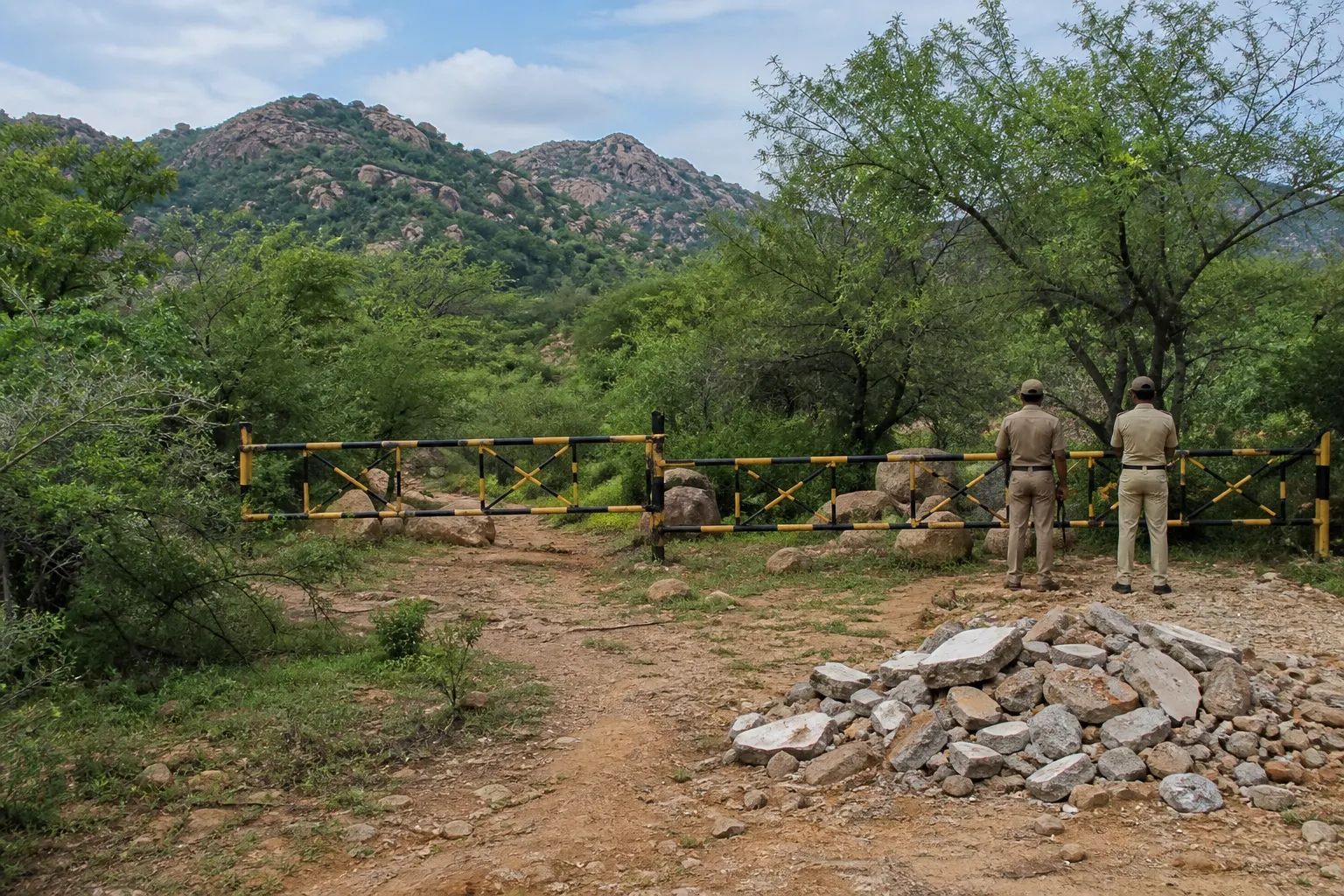 NGT Halts Construction and Waste Dumping at Ghamroj Aravalli Sites