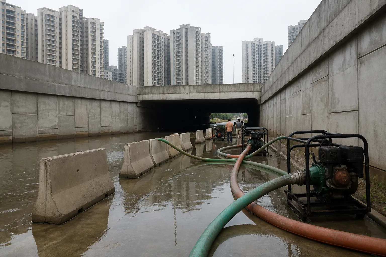 Three-Agency Plan Targets Chronic Waterlogging at Bajghera Underpass