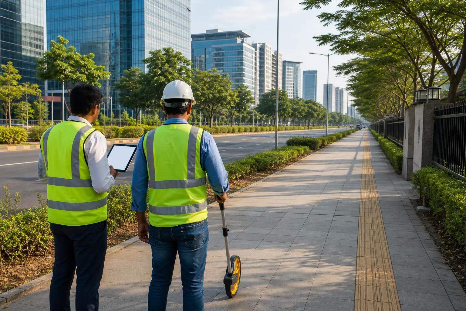 GMDA Officers Told to Inspect Gurugram Roads Monthly and Protect Footpaths