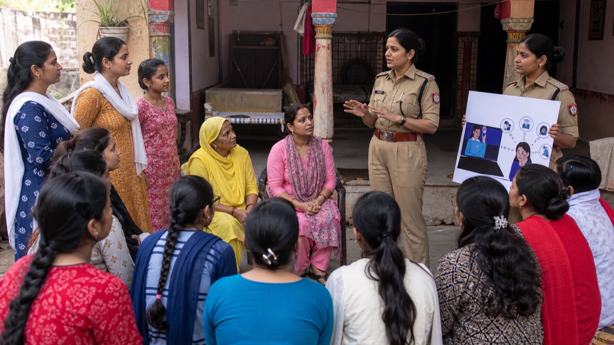 Girls’ Education and Health Take Centre Stage at Two Varanasi Police Outreach Sessions
