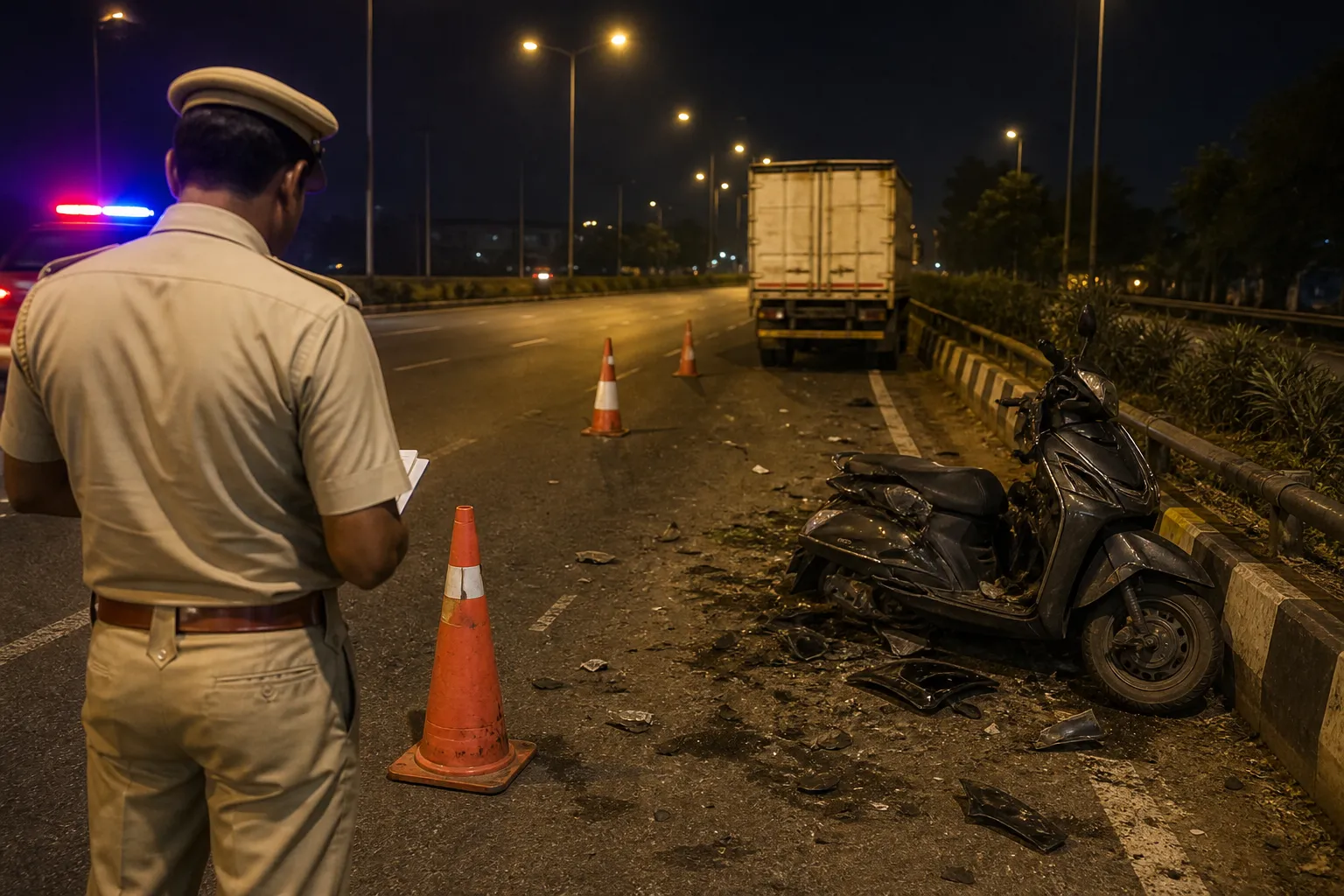 Three Dead in Two Gurugram Crashes as Unmarked Truck and Speeding Car Come Under Probe