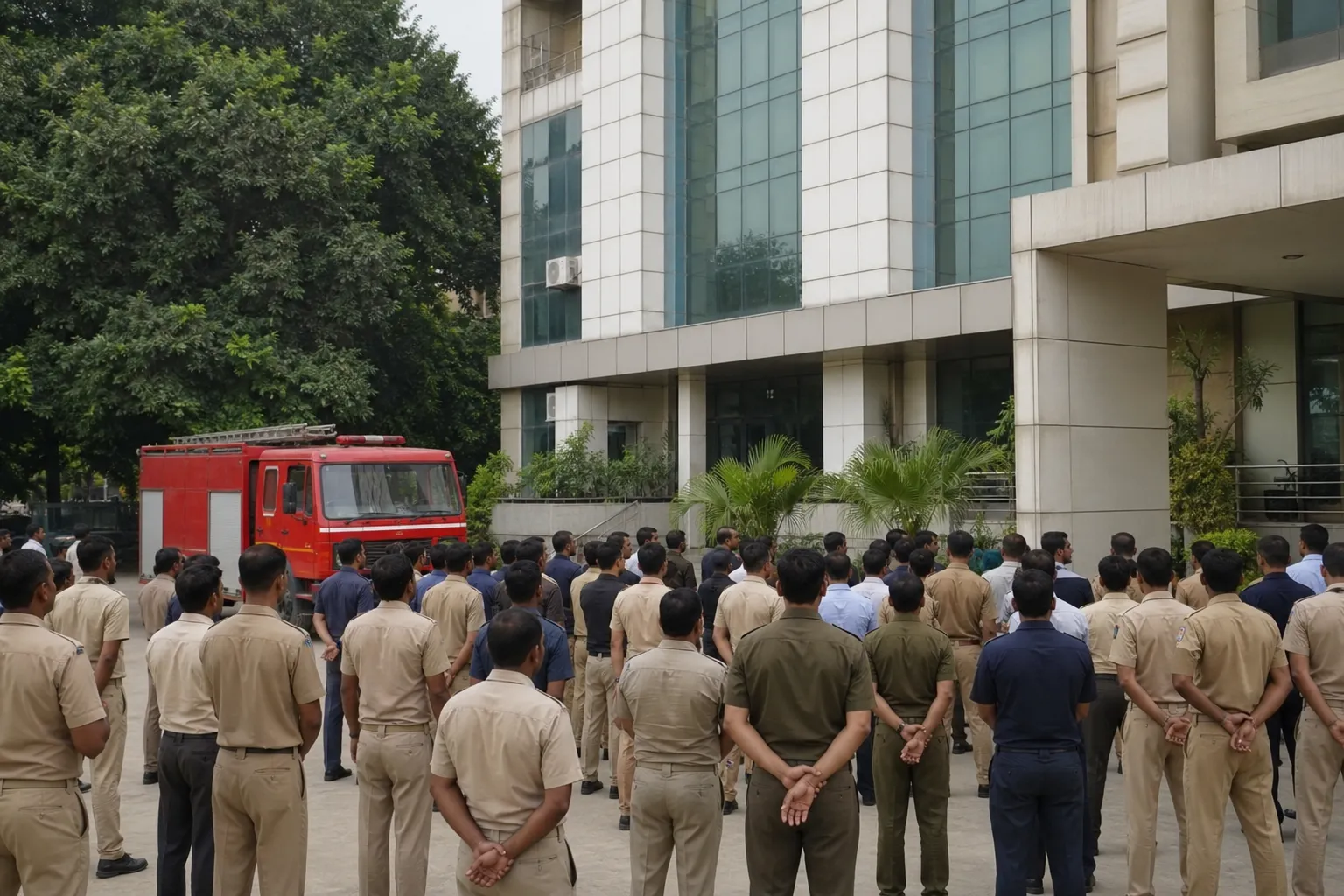 Gurugram Fire Personnel Join MCG Strike as August 15 Deadline Raises Service Concerns