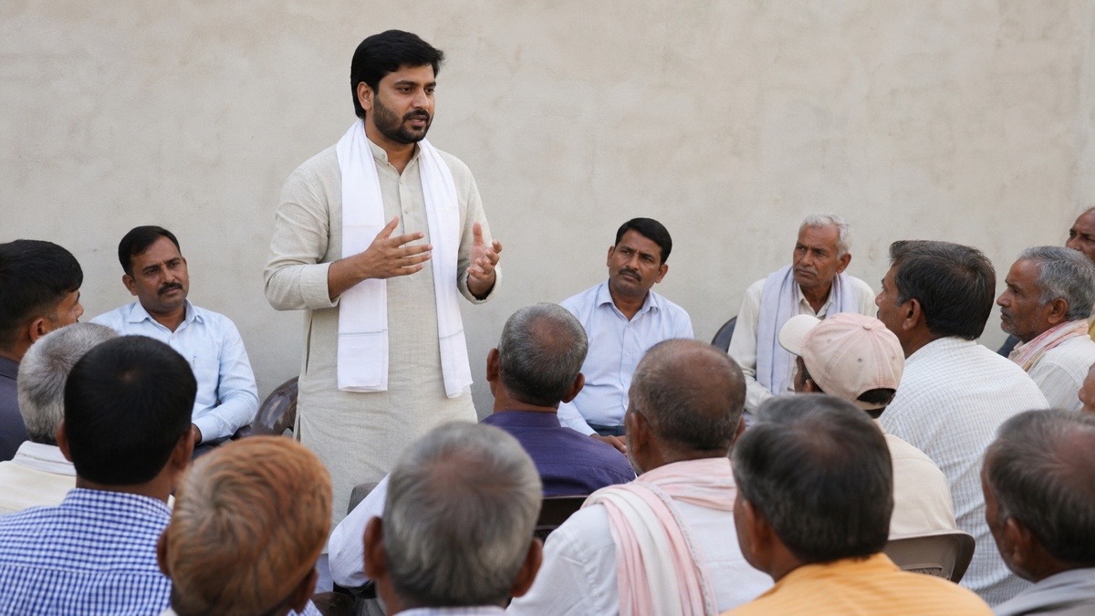 Santosh Murat Singh Named Azad Adhikar Sena Candidate for Shivpur