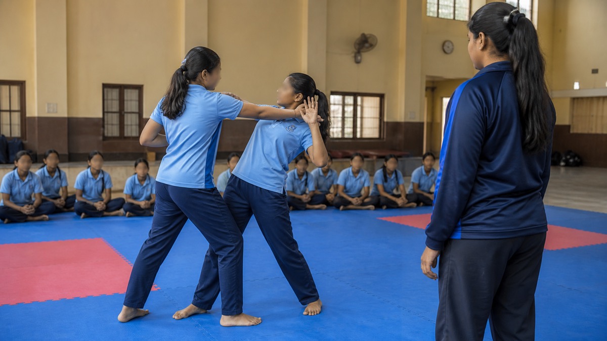 Twenty-Five Kashi Schools to Introduce Self-Defence Training for Girls