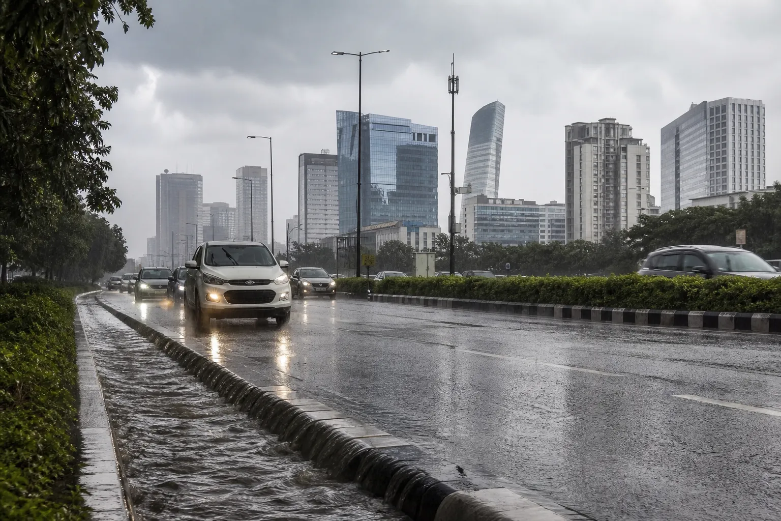 Gurugram Swings to 12 Per Cent Rain Surplus After 141 mm Falls in Twelve Days