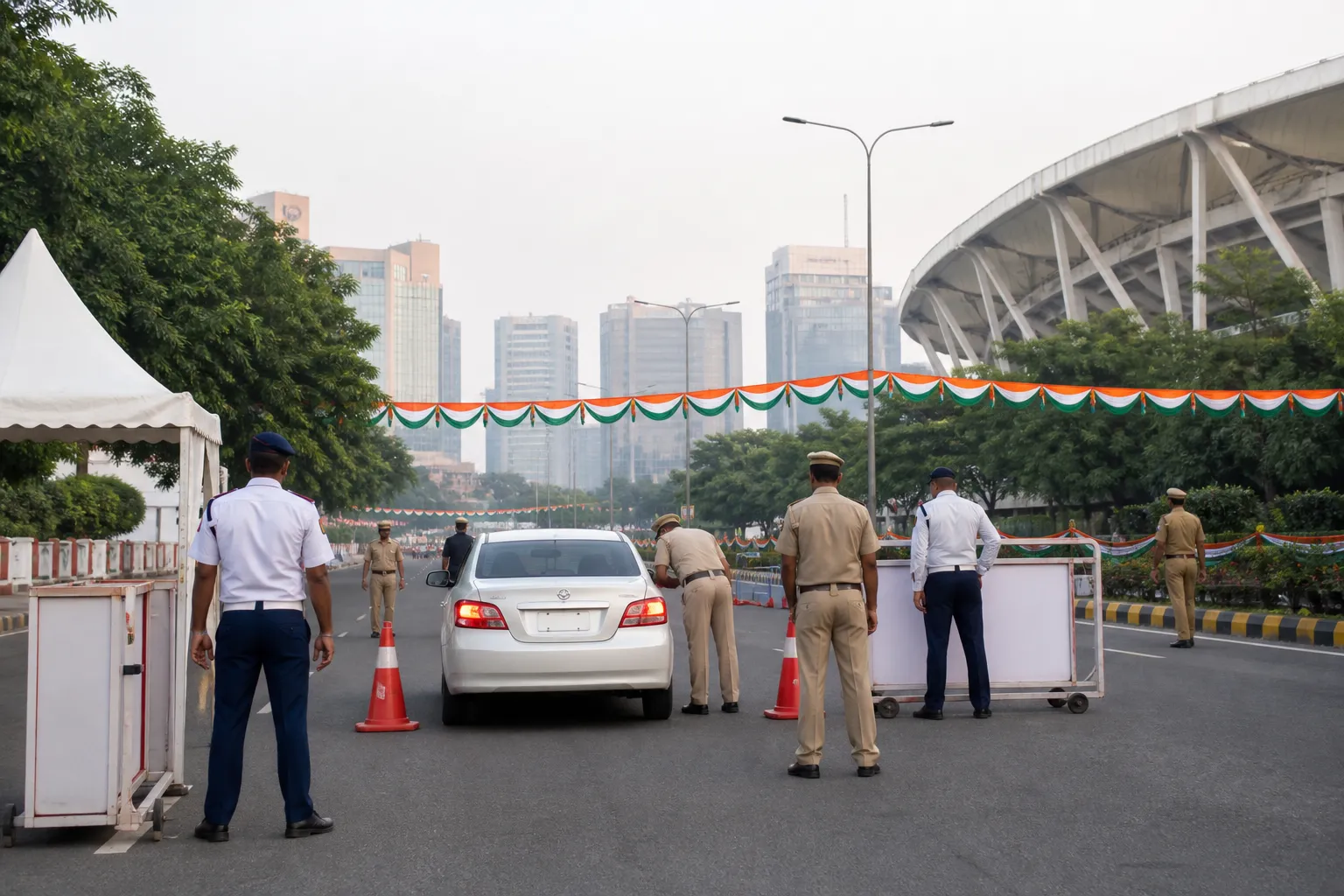 4,500 Police Personnel Deployed Across Gurugram for Independence Day