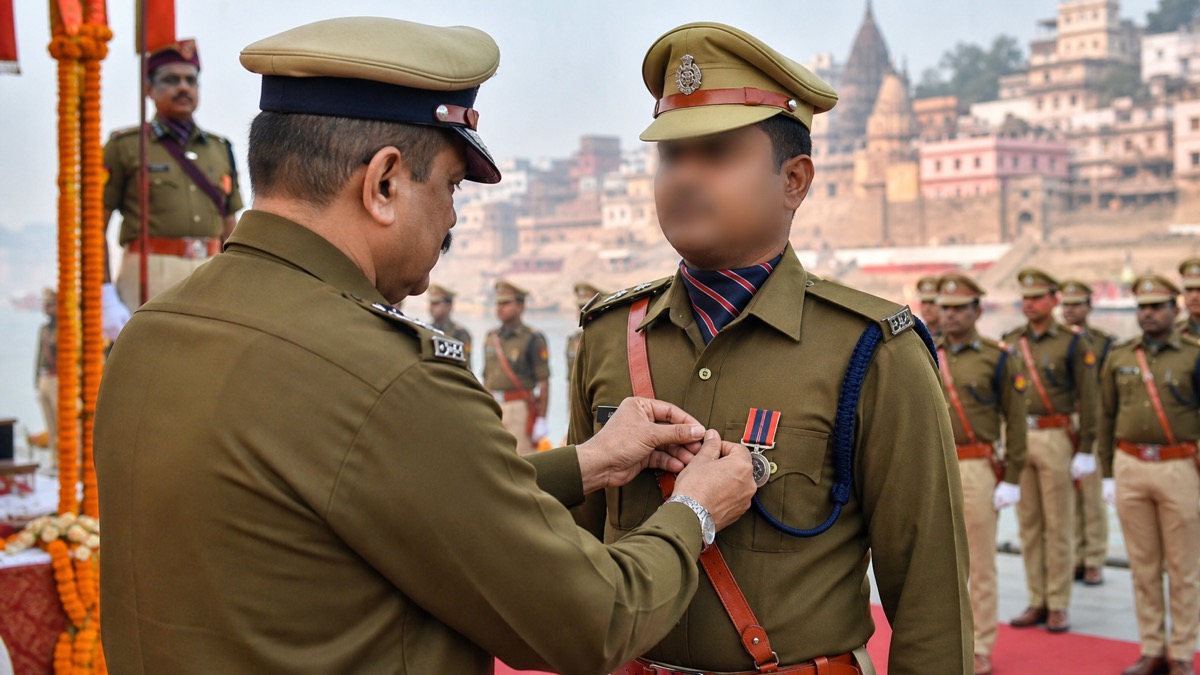 Varanasi Sub-Inspector Chosen for President’s Police Medal After 35 Years of Service