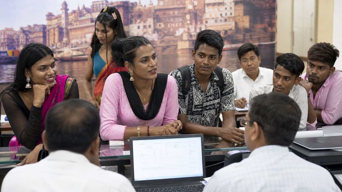 Queer and Trans Youth Visit Varanasi Office Seeking Clarity on IDs, Toilets and Welfare