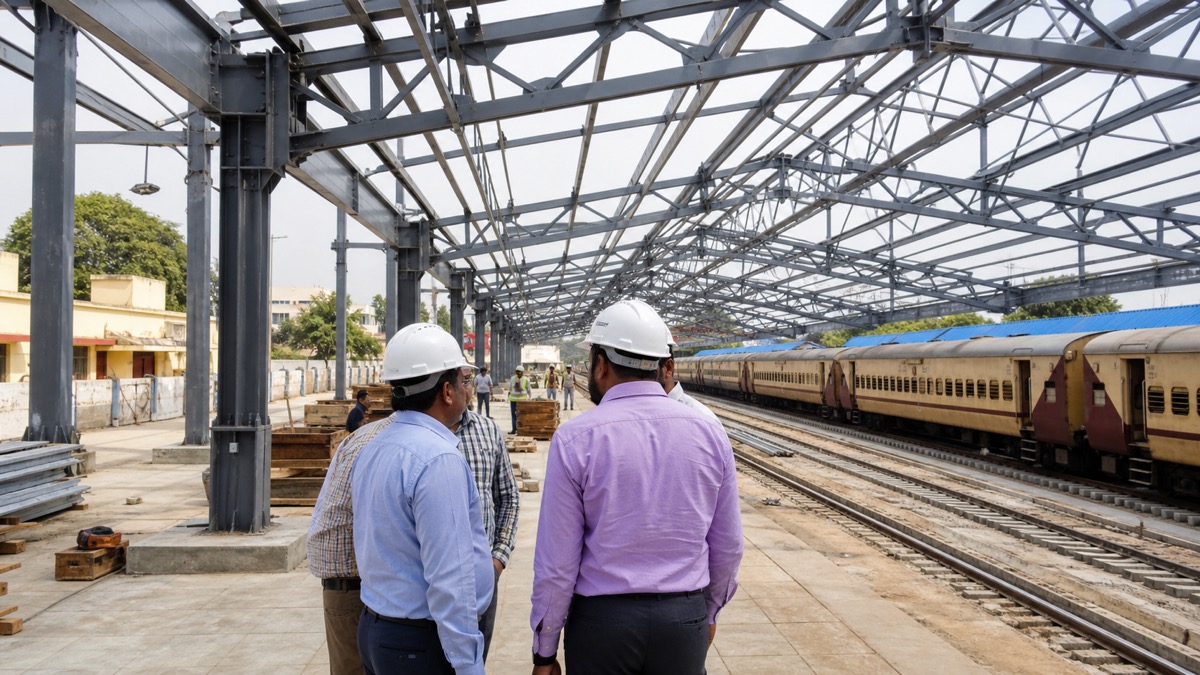 Varanasi Cantt Station to Get Full-Length Platform Shed Next Year
