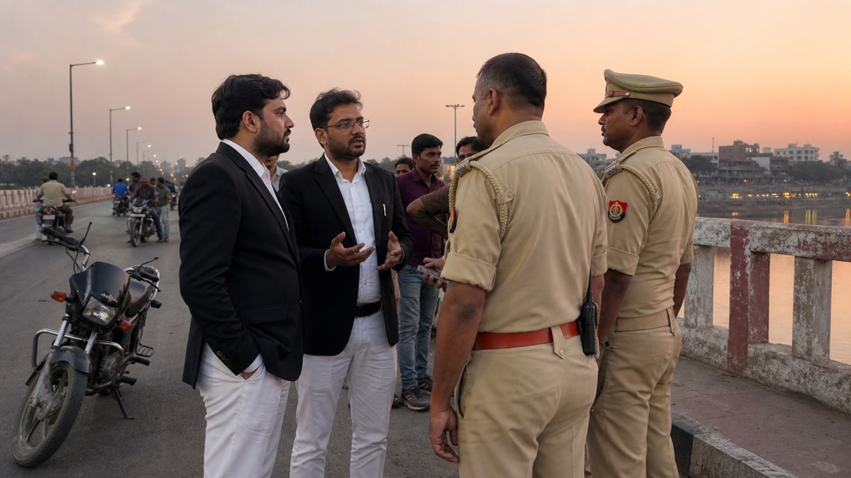 Two Varanasi Advocates Allege Assault and Robbery on Varuna Bridge