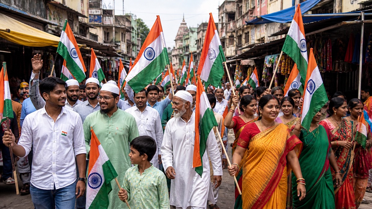 Harahua Tiranga Rally Brings Faiths and Neighbourhoods Together on Independence Day