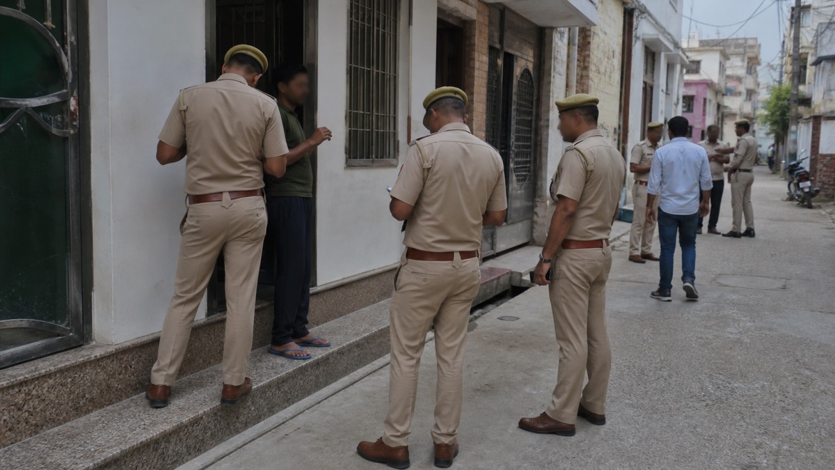 Police Raid Pandeypur House After NGO Tip-Off; Four Detained in Trafficking Inquiry