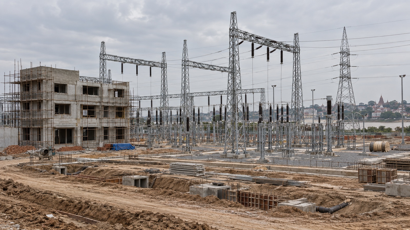Rs 200 Crore Varanasi Transmission Substation Slips at Least Eight More Months