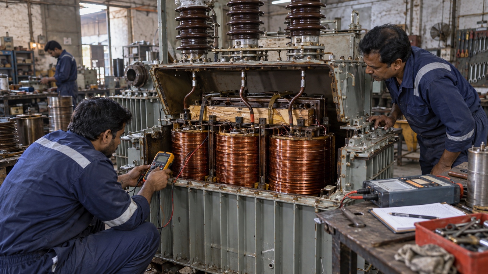Failed Transformer Test Puts Bhikharipur Repair Workshop Under Scrutiny