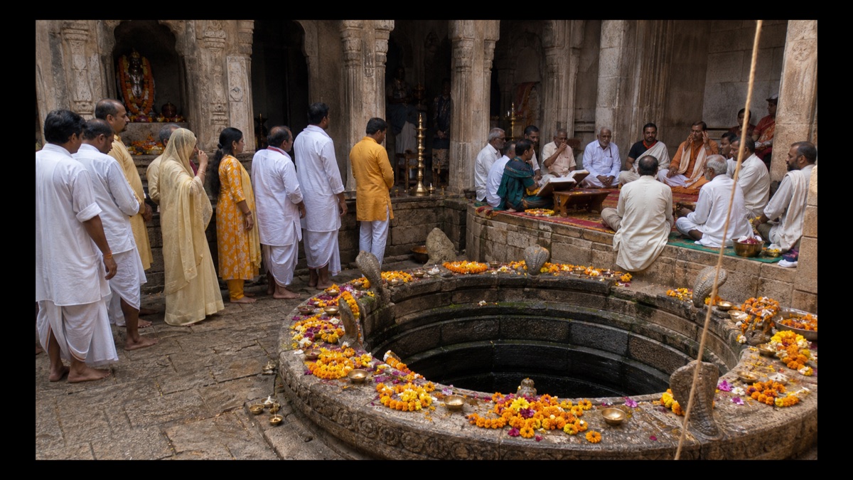 Nag Koop Opens for Nag Panchami as Kashi Keeps Shastrartha Tradition Alive