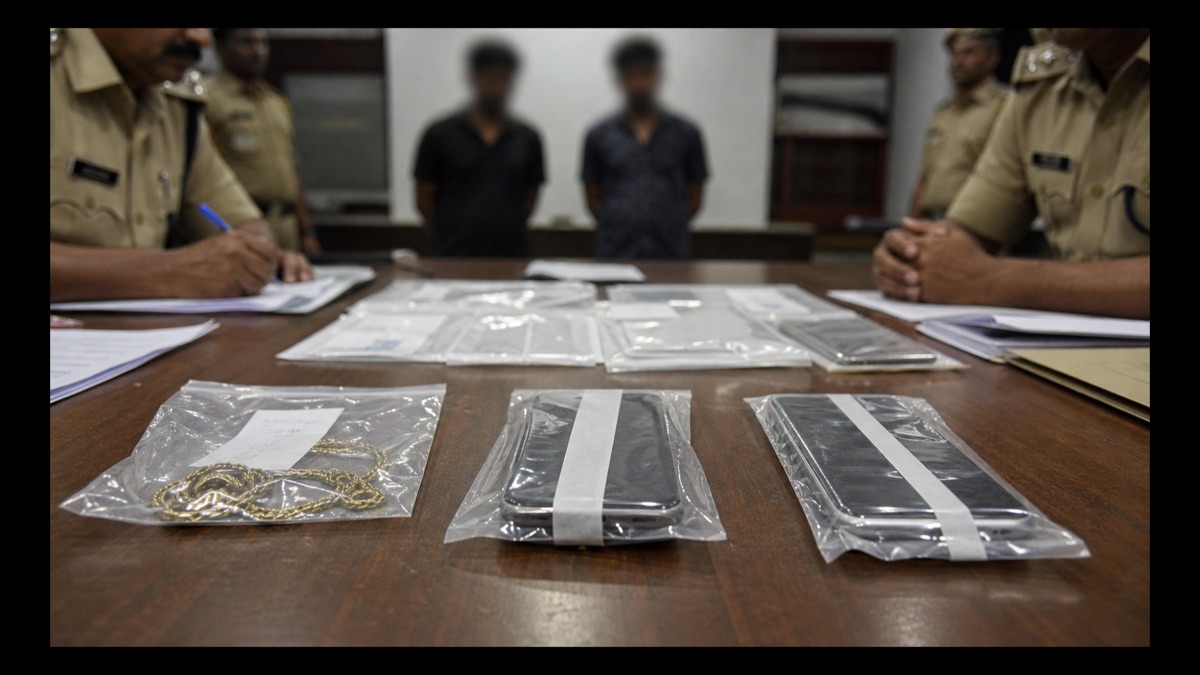 Two Held in Varanasi Chain-Snatching Case After Police Encounter
