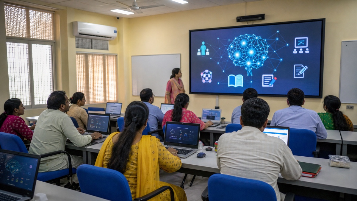 AI Education Centre Opens at DIET Sarnath With Ethics in Core Curriculum
